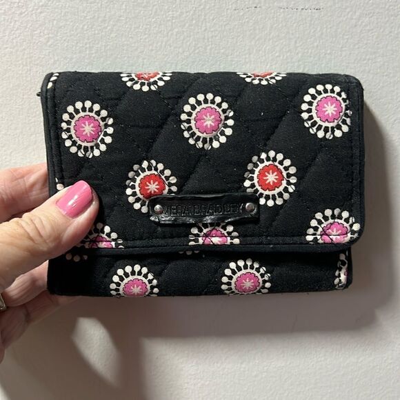 Vera Bradley Parisian Pom Poms Wallet - Picture 1 of 4